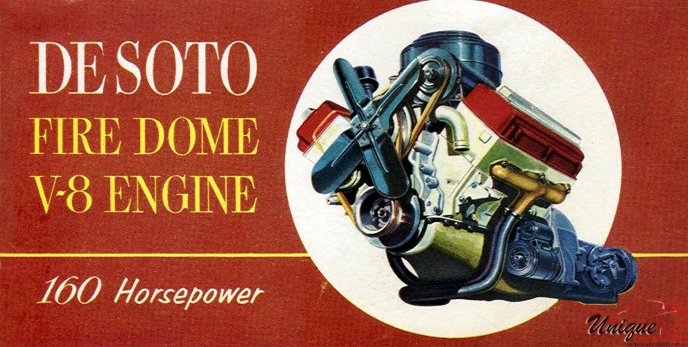 1953 DeSoto Firedome Engine Brochure Page 4